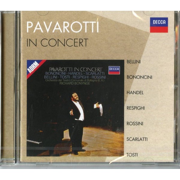 PAVAROTTI LUCIANO (TENORE) - Pavarotti In Concert (per La Gloria D'adorarvi,care Selve,gia' Il Sole Dal Gange