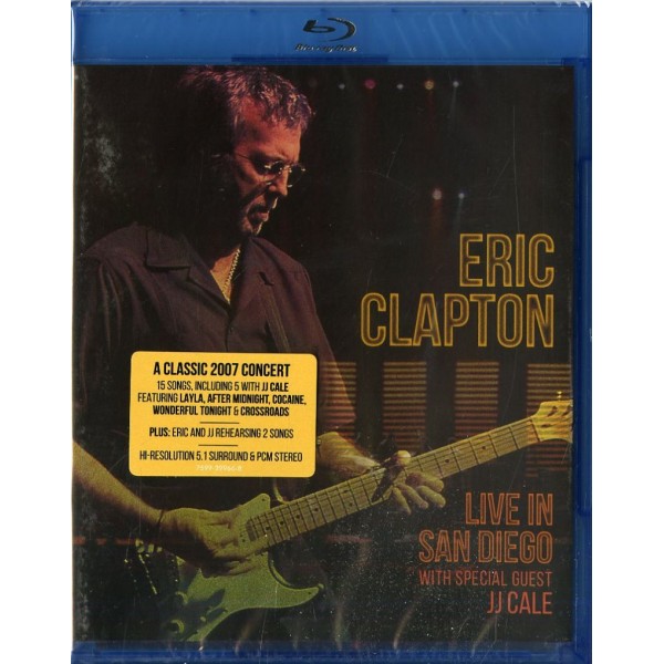 CLAPTON ERIC( SPECIAL GUEST JJ CALE) - Live In San Diego