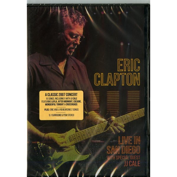 CLAPTON ERIC( SPECIAL GUEST JJ CALE) - Live In San Diego