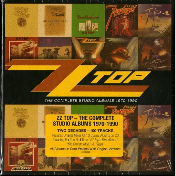 ZZ TOP - The Studio Albums 1970 1990 (box 10 Cd)