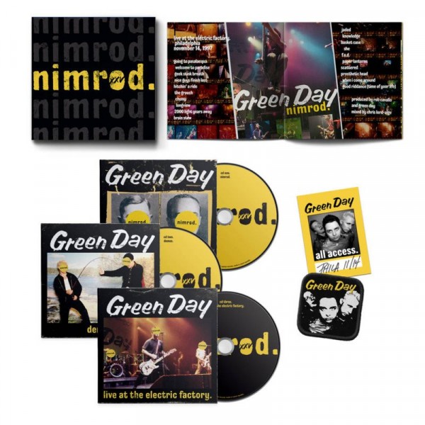GREEN DAY - Nimrod (25th Anniversary Edt. Box 3 Cd)
