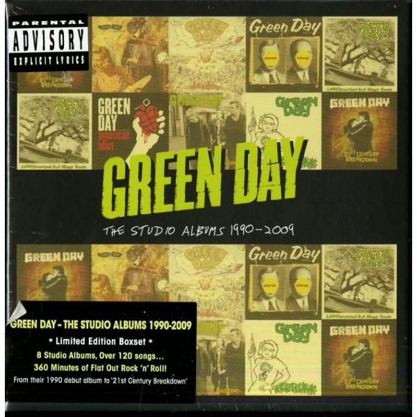 GREEN DAY - The Studio Albums 1990 2009 (box 8 Cd)