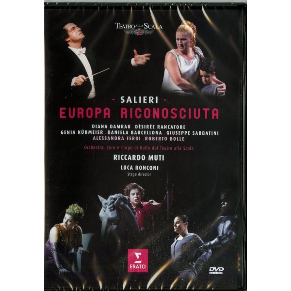 ORCHESTRA CORO E CORPO DI BALLO DEL TEATRO ALLA SCALA RICCARDO MUTI( DIRETTORE) - Salieri: L'europa Riconosciuta (dvd)(opera Completa)