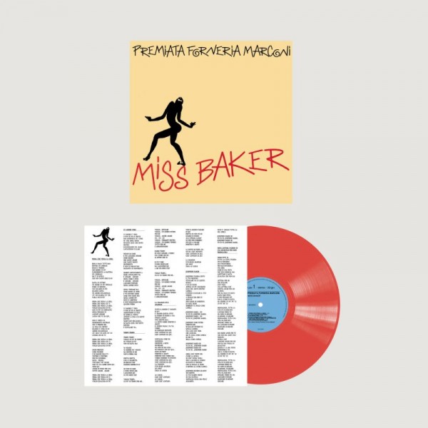 P.F.M. PREMIATA FORN - Miss Baker (180 Gr. Vinyl Red)