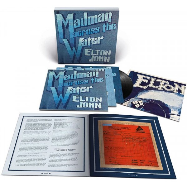 JOHN ELTON - Madman Across The Water (50th Anniversary Vinyl Box Set Edt. + Libretto 40 Pg.)