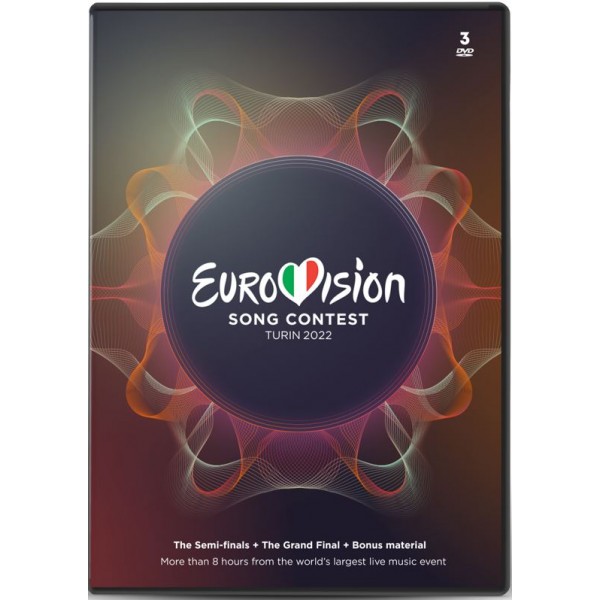 COMPILATION - Eurovision 2022 Turin (box 3 Dvd)