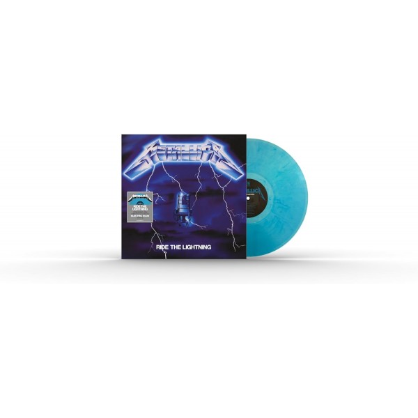 METALLICA - Ride The Lightning (180 Gr. Vinyl Electric Blue + Download Card)