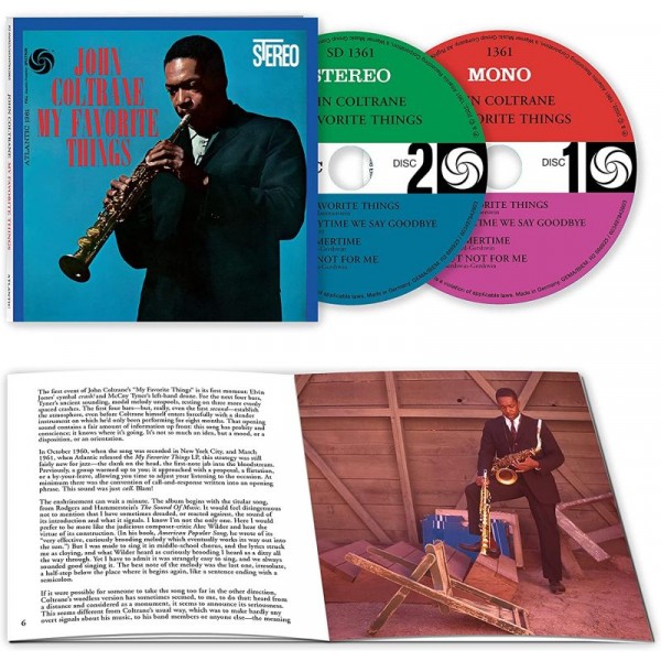 COLTRANE JOHN - My Favorite Things (deluxe Edition 2cd)