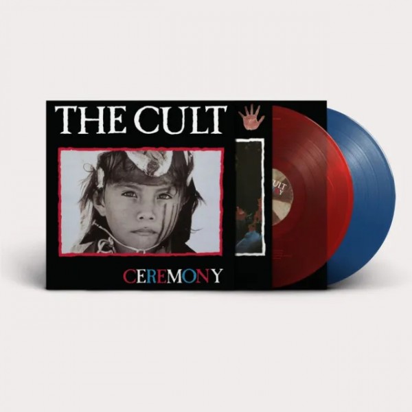 CULT THE - Ceremony (vinyl Transparent Red, Blue)