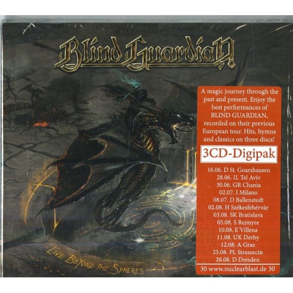 BLIND GUARDIAN - Live Beyond The Spheres (digip