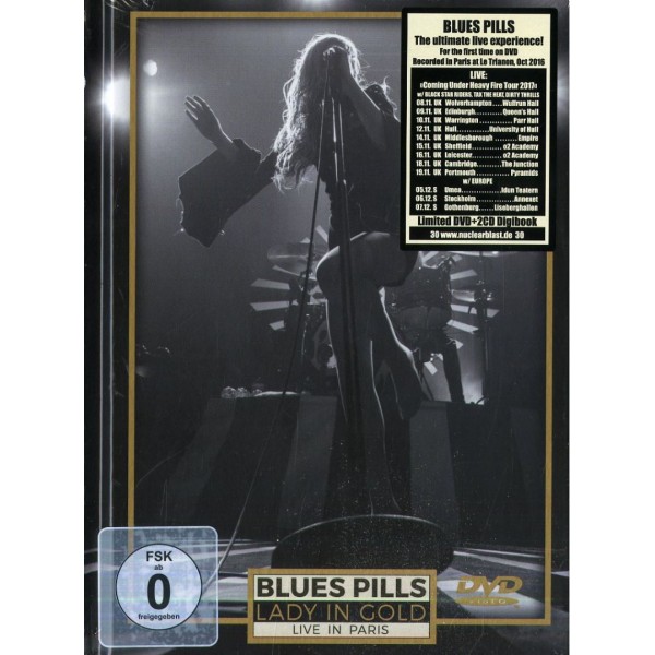BLUES PILLS - Lady In Gold Live In Paris (2cd+dvd) Box