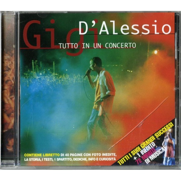 D'ALESSIO GIGI - Tutto In Un Concerto (usato)
