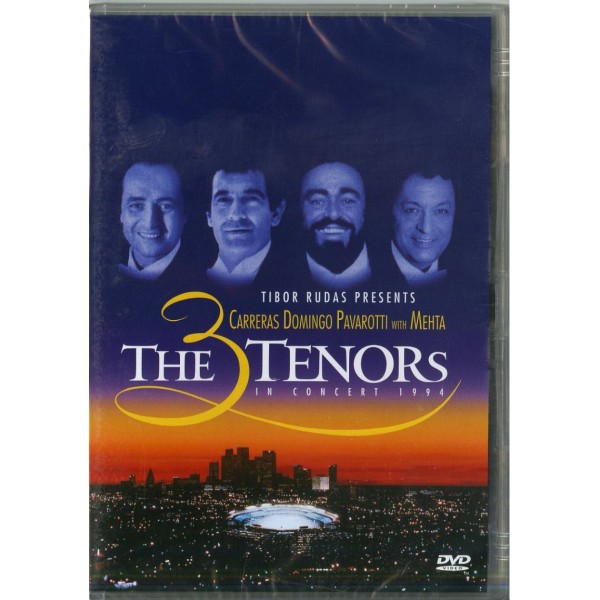 JOSé CARRERAS PLáCIDO DOMINGO LUCIANO PAVAROTTI( TENORE) - I Tre Tenori -1994 (the Three Tenors - In Concert 1994 (dvd)