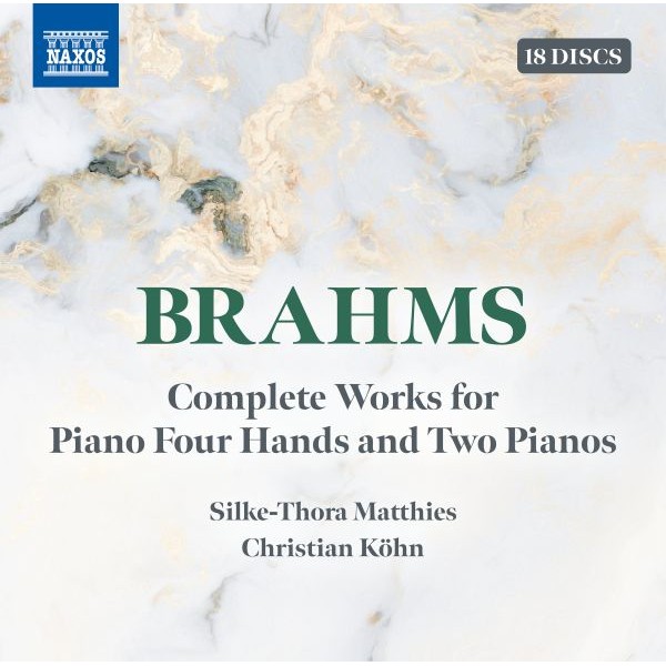 BRAHMS JOHANNES - Complete Works For Piano Four Hands And