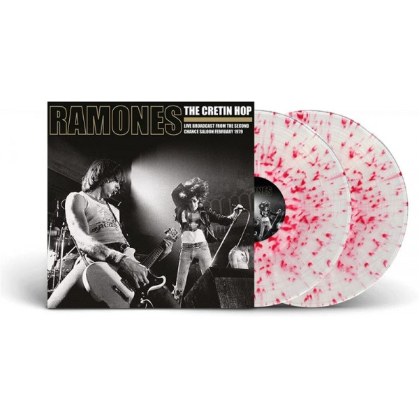 RAMONES - The Cretin Hop (vinyl Clear & Red Splatter)