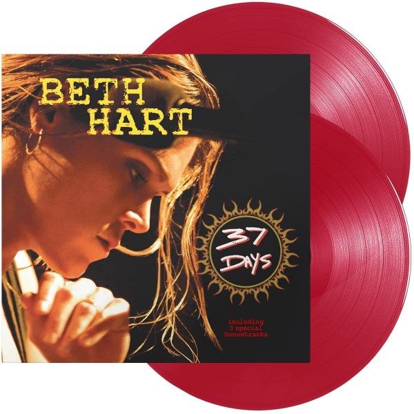 HART BETH - 37 Days (140 Gr. Vinyl Red Transparent)