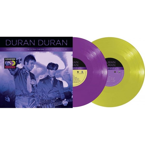 DURAN DURAN - Thanksgiving Live The Ultra Chrome Latex And Steel Tour (vinyl Yellow, Purple)