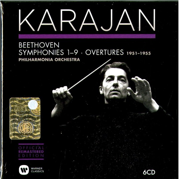 KARAJAN HERBERT VON - Symphonies & Overtures (box6cd