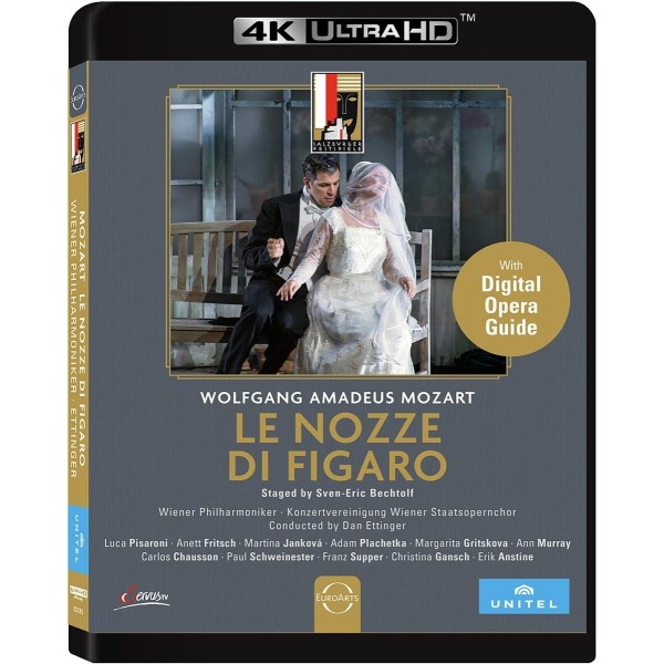 ETTINGER-BECHTOLF-WIENER PHILHARMONIKER - Mozart Le Nozze Di Figaro (b.ray Ultra Hd 4k)