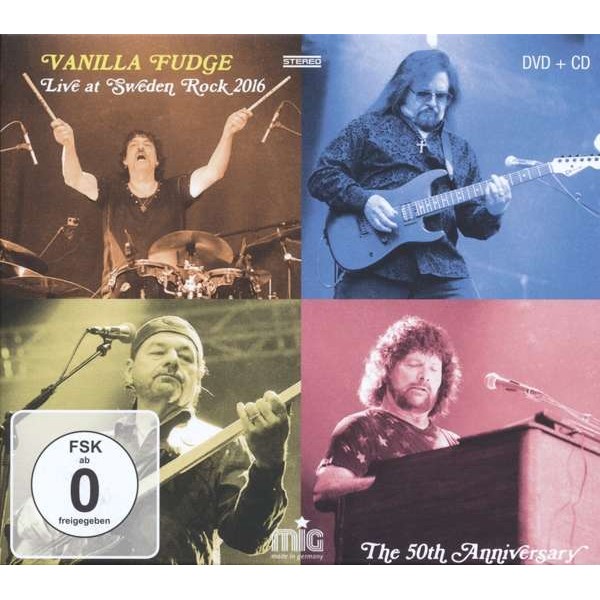 VANILLA FUDGE - Live At Sweden Rock 2016 (cd+dvd)