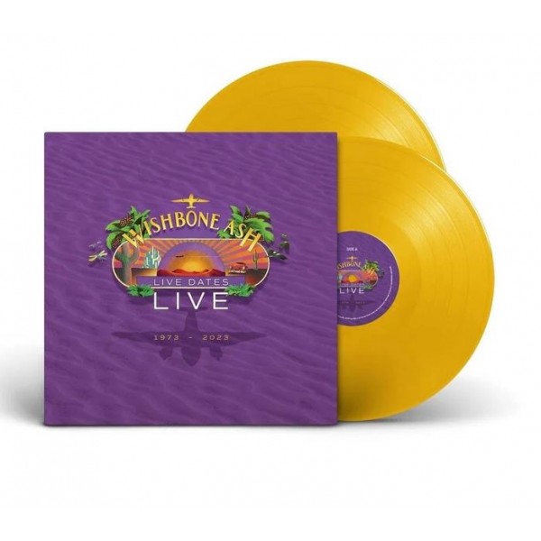 WISHBONE ASH - Live Dates Live (vinyl Yellow)
