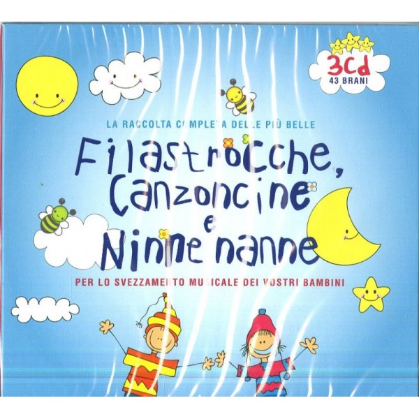 COMPILATION - Filastrocche Canzoncine E Ninne Nanne (box 3 Cd)
