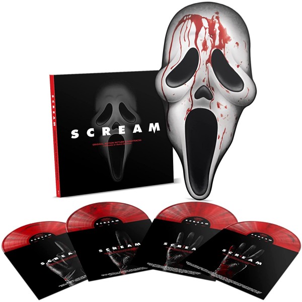 O. S. T. -SCREAM I-IV( MARCO BELTRAMI) - Scream I-iv (box 4 Lp Red Translucent, Black Marezzato Limited Edt.)