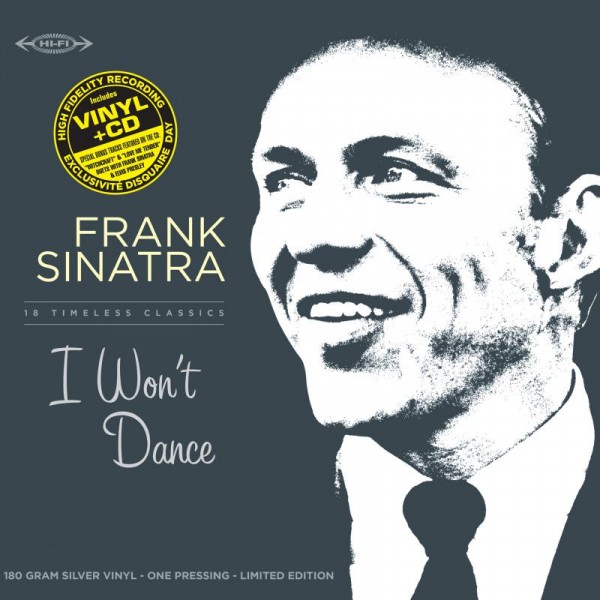 SINATRA FRANK - I Won't Dance (rsd 2019) (180 Gr.vinyl Silver Limited Edt.lp+cd)