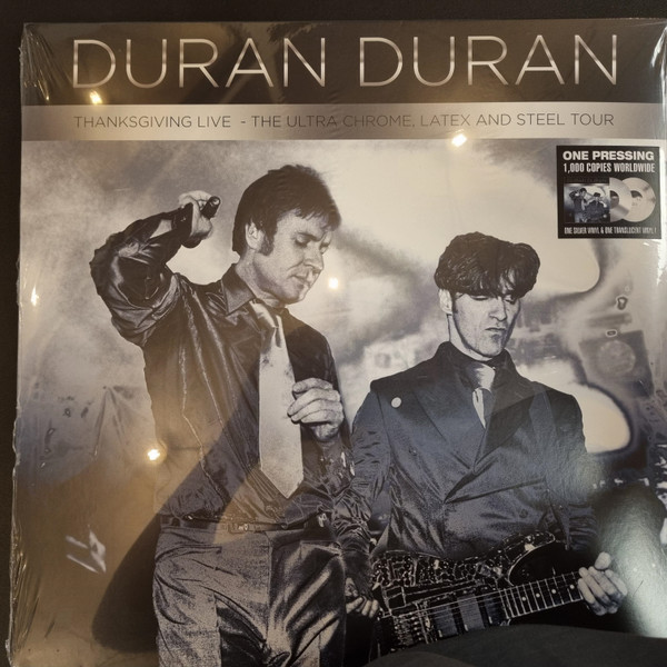 DURAN DURAN - Thanksgiving Live The Ultra Chrome Latex And Steel (vinyl Translucent & Silver)