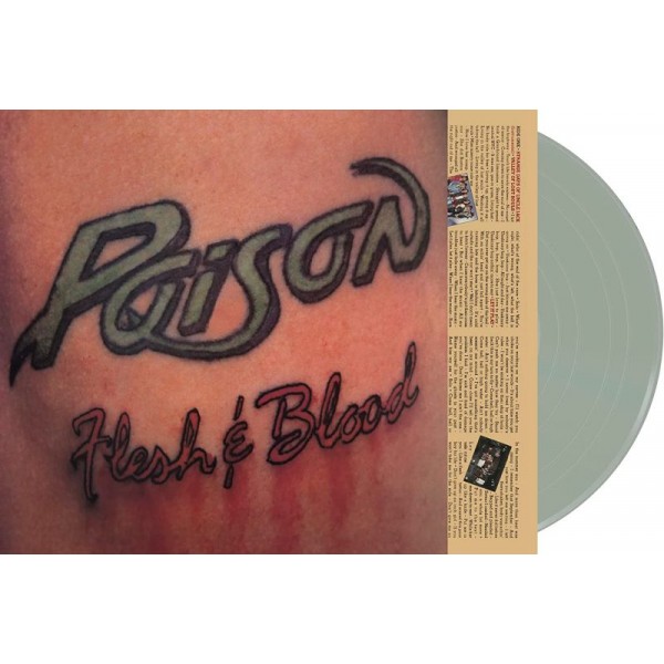 POISON - Flesh & Blood (vinyl Translucent Sea Glass)