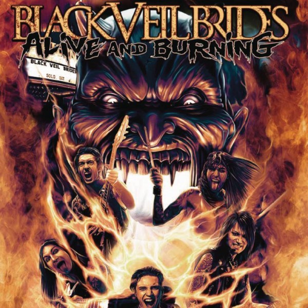 BLACK VEIL BRIDES - Alive And Burning