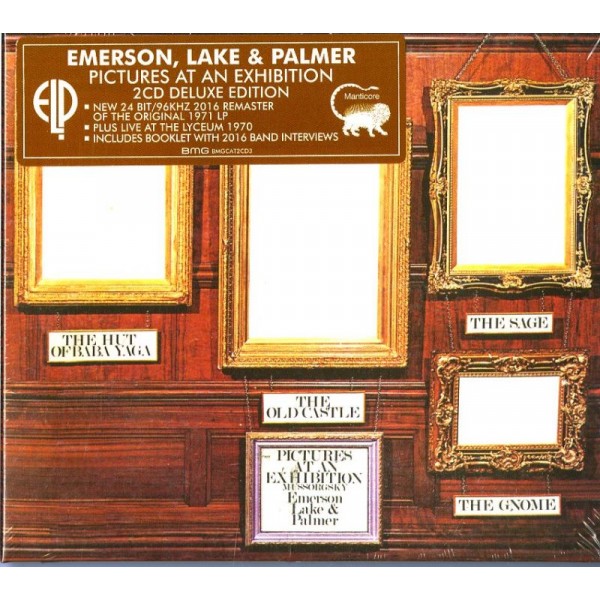 EMERSON LAKE & PALME - Pictures At An Exhibition (del