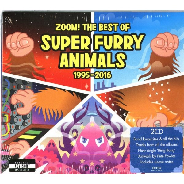 SUPER FURRY ANIMALS - Zoom! The Best Of 1995-2016