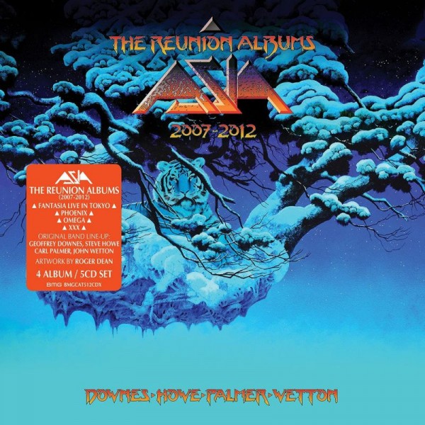 ASIA - The Reunion Albums 2007 - 2012 (box 5 Cd)