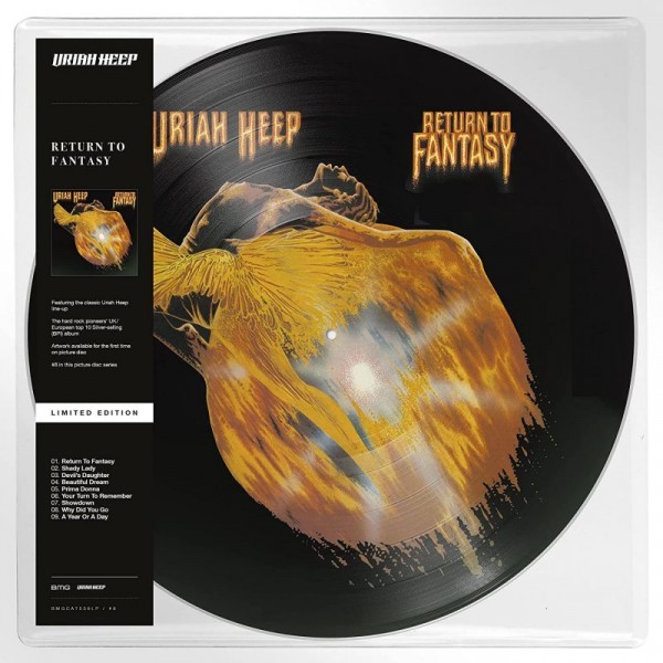 URIAH HEEP - Return To Fantasy (picture Disc Limited Edt.)