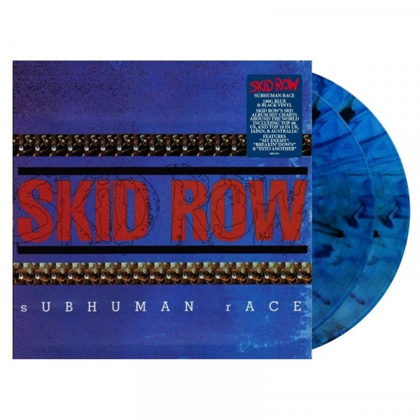 SKID ROW - Subhuman Race (vinyl Blue & Black Marble)