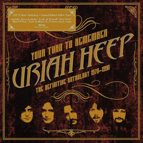 URIAH HEEP - Your Turn To Remember: The Definitive Anthology (vinyl Yellow)