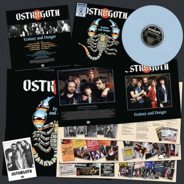 OSTROGOTH - Ecstasy And Danger (vinyl Blue Edt.)