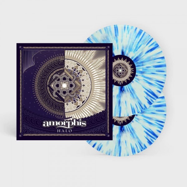 AMORPHIS - Halo (tour Edt.included Bonus Track Vinyl Clear White, Blue Splatter)