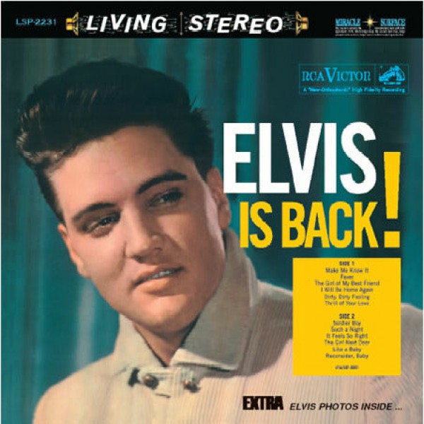 PRESLEY ELVIS - Elvis Is Back! (180gr.)