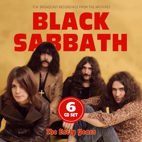 BLACK SABBATH - The Early Years Live (box 6 Cd)