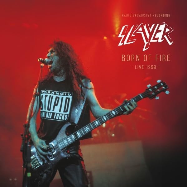 SLAYER - Born Of Fire Live 1999 (vinyl Red)