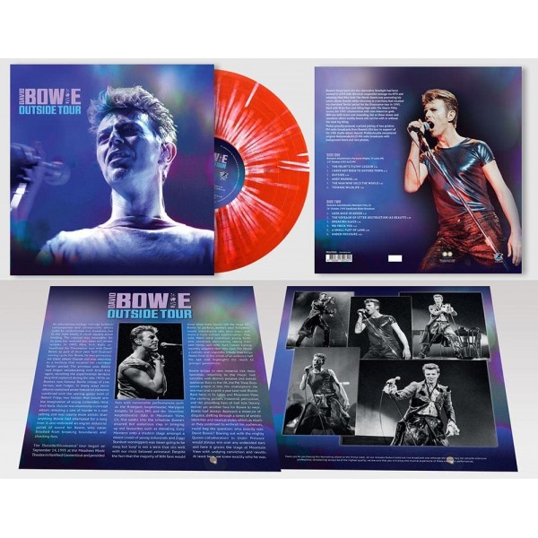 BOWIE DAVID - Outside Tour - Live '95 (vinyl Red, White)