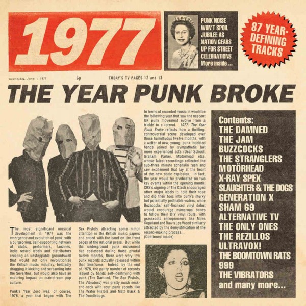 COMPILATION - 1977 - The Year Punk Broke: (3cd Boxset)