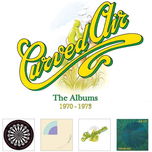 CURVED AIR - The Albums 1970-1973 (box 4 Cd)
