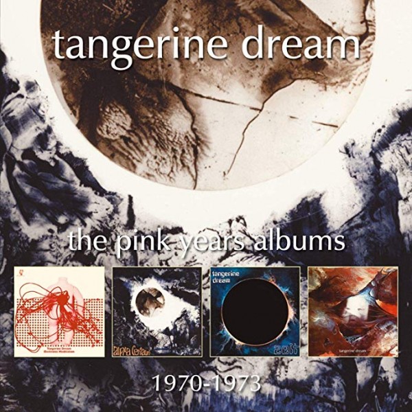TANGERINE DREAM - The Pink Years Albums 1970-1973 (box 4 Cd)