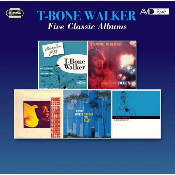 T-BONE WALKER - Five Classic Albums (2 Cd)