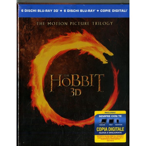 Lo Hobbit - La Trilogia Cinematografica (box 12 3d)