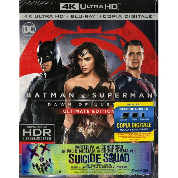 Batman V Superman: Dawn Of Justice (4k+br+cop.dig.)