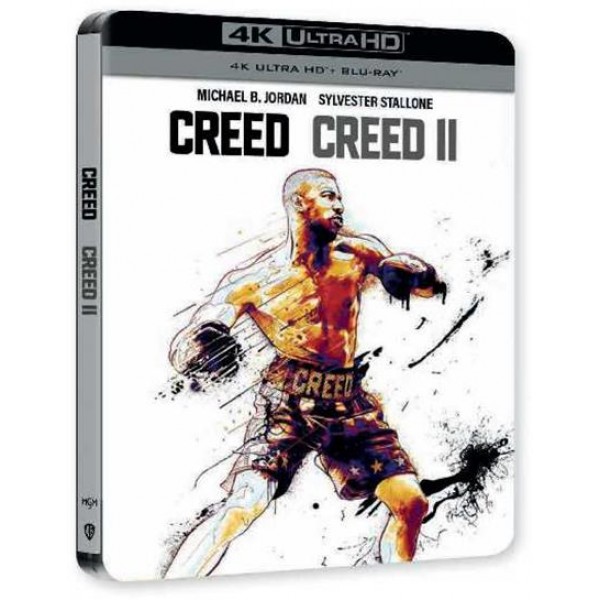 Creed 1 + Creed 2 (steelbook) (4k+br)
